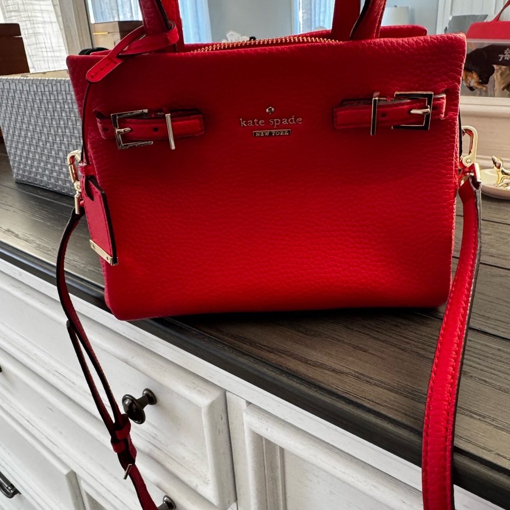Kate Spade Bold Red Satchel